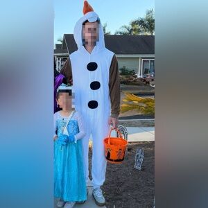 Adult Frozen Olaf onesie costume L / XL